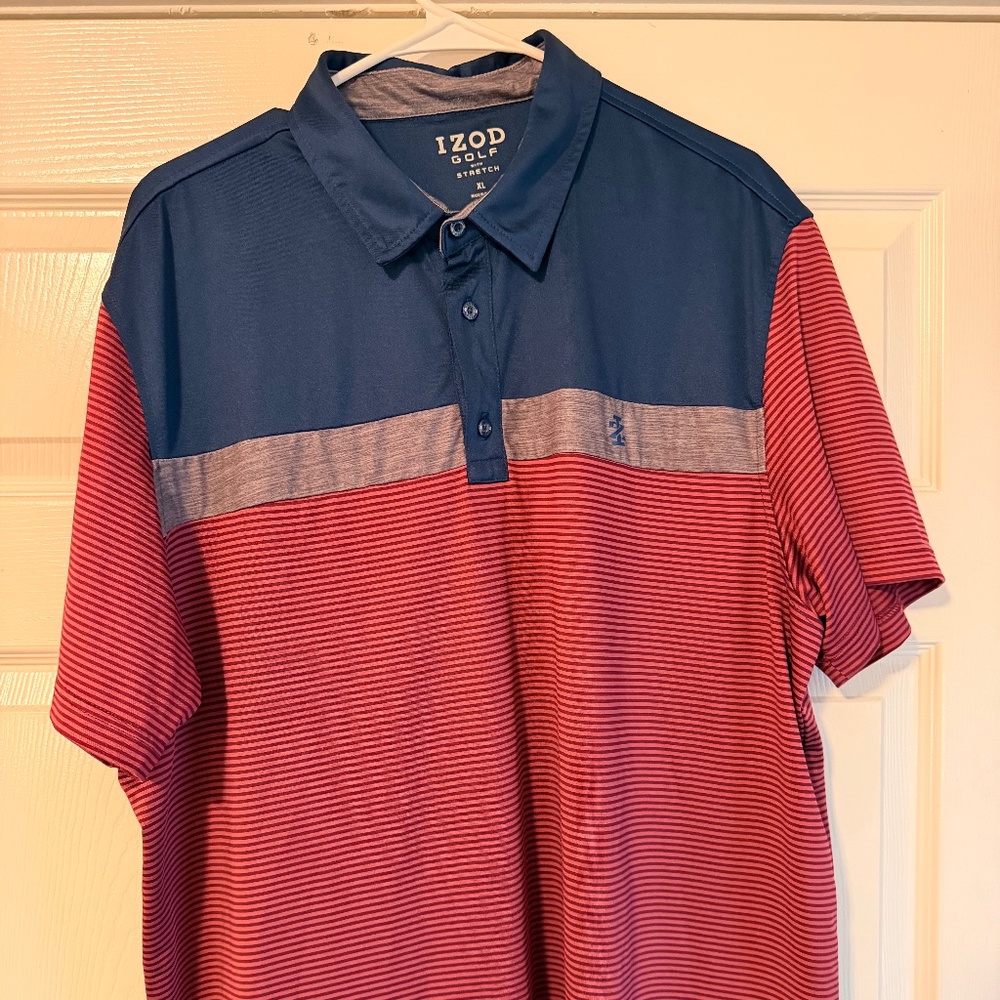 IZOD Golf | Stretch Performance Polo Shirt | Size XL